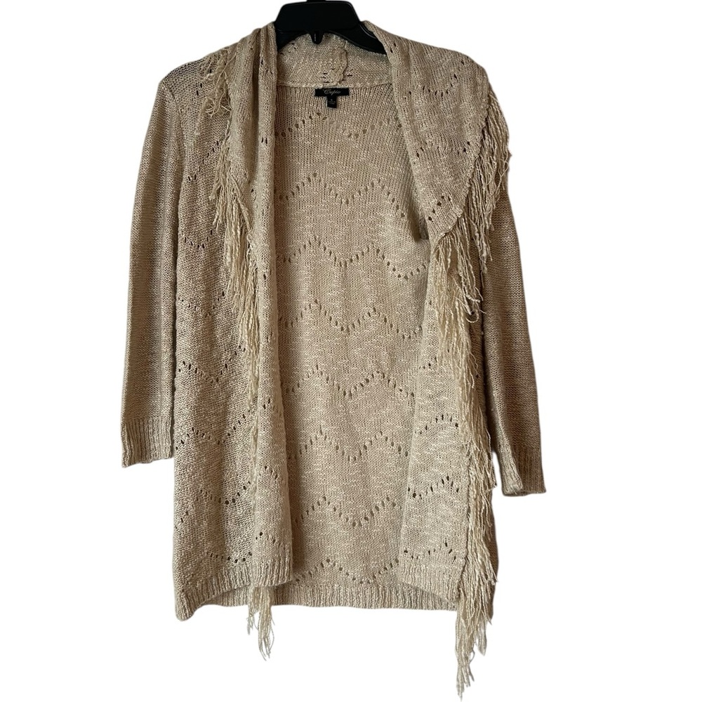 3/$15 CUPIO cardigan with fringe